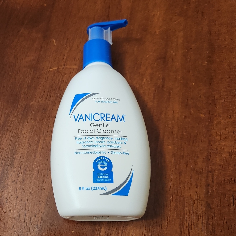 Vanicream Gentle Faceal Cleaner, For Sensitive Skin 🍃